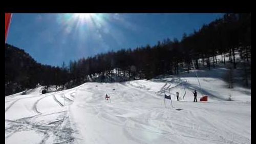 Italy snowboard 2013 gopro on pole