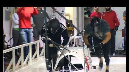 Canadian national bobsleigh team prepares for sochi 2014 olympics