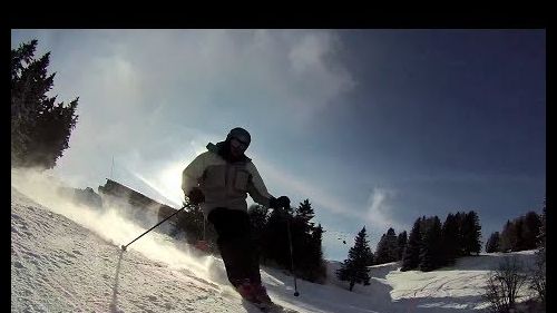 Tasmanians snowboarding in Lenzerheide