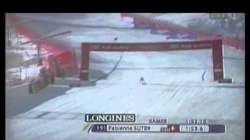 Abfahrt damen val d' isere 2010