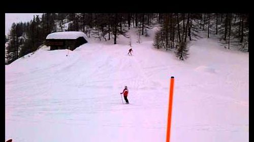 Clare and Sophie's Olympic Jumps, Courmayeur, Italy 21st February 2014