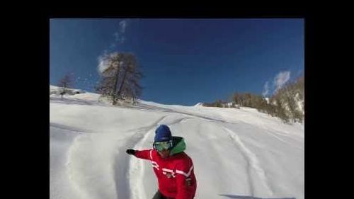 pomeriggio di lezione ad Antagnod ma in stile snowboardayas Champoluc Ayas