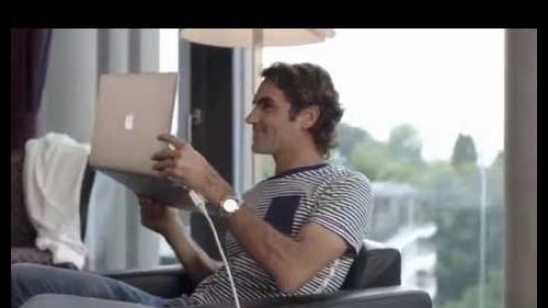 Why does roger federer skype with lindsey vonn