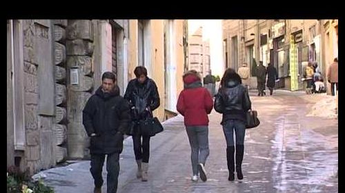 Reatino, neve al terminillo e freddo. L'intervistaa Bastioni del Cer.