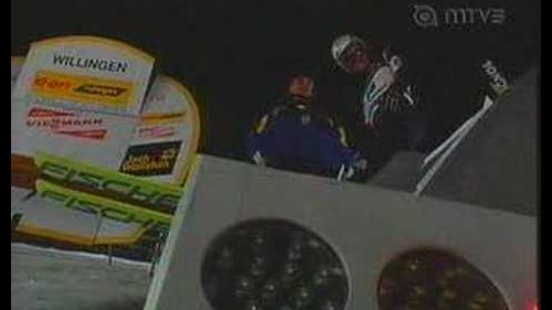 Ahonen's 2.jump 155,5m(152m) in willingen 09-01-2005 hr.