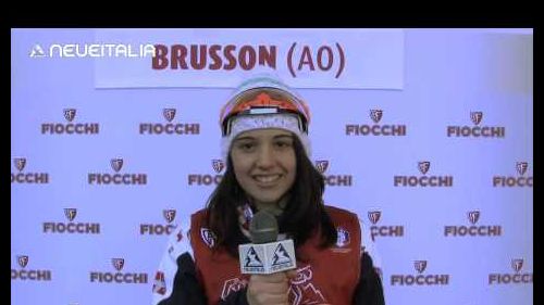 Coppa italia fiocchi - brusson - intervista a rachele fanesi