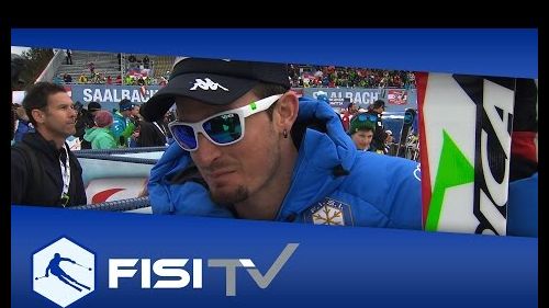 Discesa amara per paris a saalbach | fisi official