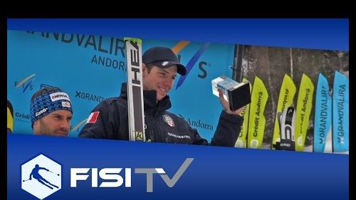 Mattia casse: dalla coppa europa fiducia per la coppa del mondo | fisi official