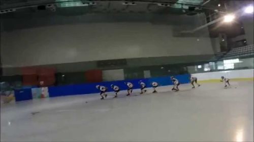 Séance short track à cholet