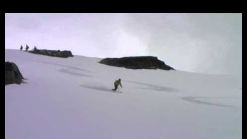 Telemark off piste skiing - scott hammond