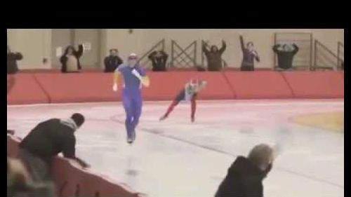 Crazy speed skating clip   youtube