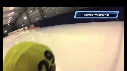 Gopro speed skating bucket race