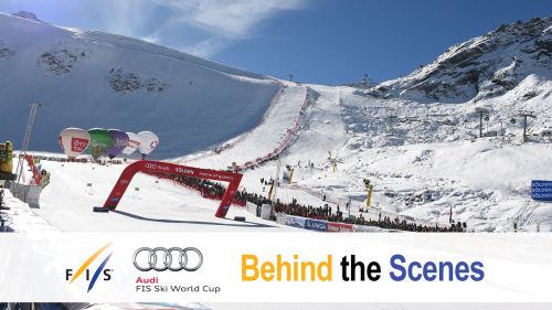 Icy slope and great action - season opening in sölden - behind the scenes