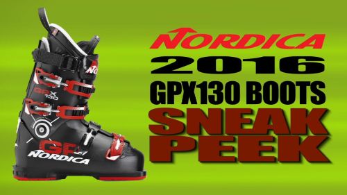 2016 nordica gpx 130 all mountain ski boot