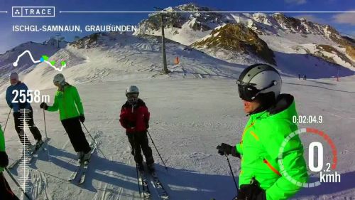 Trace: Skiing - Andres Neff at Ischgl-Samnaun
