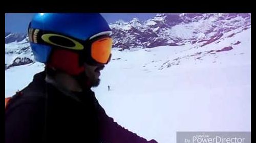 Zermatt skiing - 50% succeeded on turning