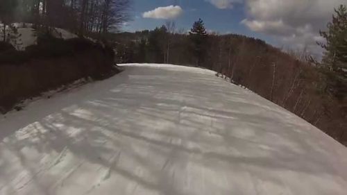 First ski day, winter 2015/16 - Gopro - Passo Lanciano