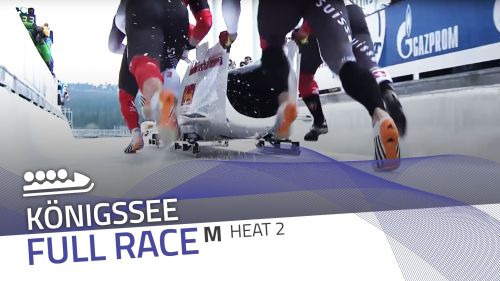 Königssee | bmw ibsf world cup 2015/2016 - 4-man bobsleigh heat 2 | ibsf official