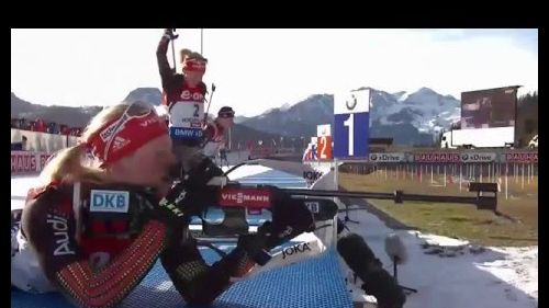 Biathlon world cup 2 (2015-2016)  -women's 10km pursuit race