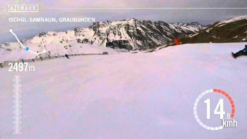 Trace: Skiing - Louis Geeringh at Ischgl-Samnaun