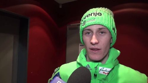 Peter prevc after the victory in willingen