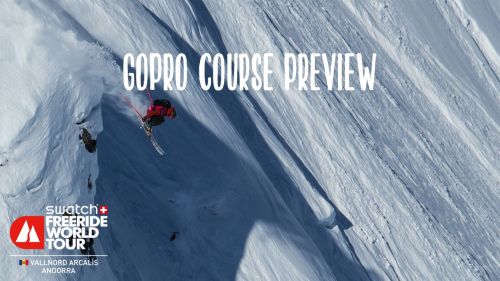 Gopro course preview - vallnord arcalís - swatch freeride world tour 2016