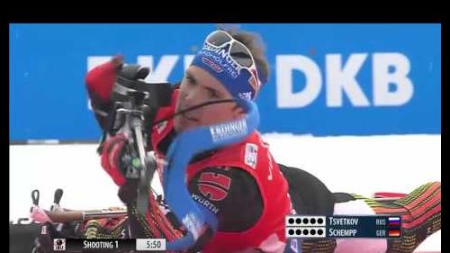 Shipulin vs schempp ! biathlon world cup 2016 (stage 6) - men's 12,5km pursuit race
