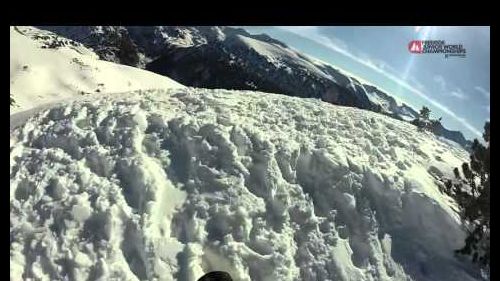 Pov winning run - josep maria naudi descarrega -freeride junior world championships 2016