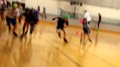 Overlook elite speed skating team