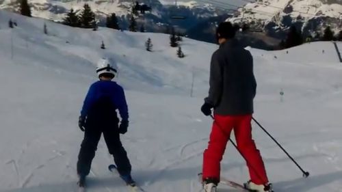 2016 01 28 Oded Ziv & Alon Skiing