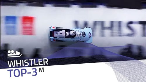 Whistler | 2-man bobsleigh top-3 (race 2) | ibsf official