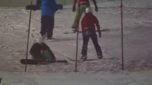 Snow centre snowboard lesson 1