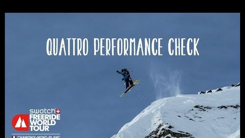 Audi quattro performance check - chamonix-mont-blanc - swatch freeride world tour 2016