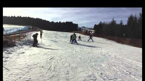 Asiago, pista di KABERLABA febbraio 2016 - La discesa di Erika