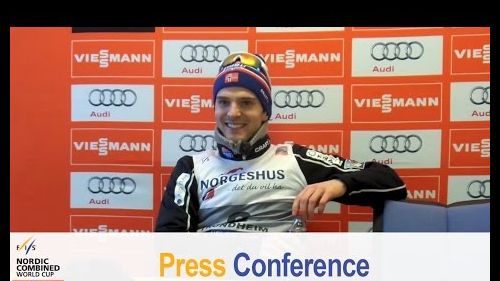 Press conference trondheim, ind. gundersen 09.02.2016
