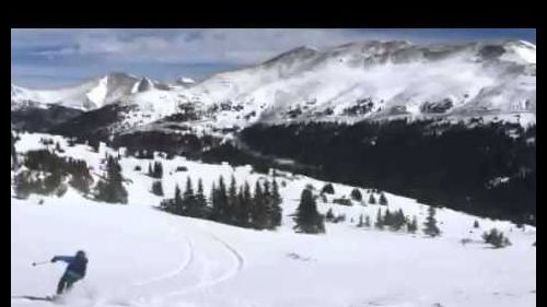 Ebell telemark skiing loveland pass 2.17.16