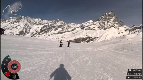 Blue Ski Route - Breuil-Cervinia 2016