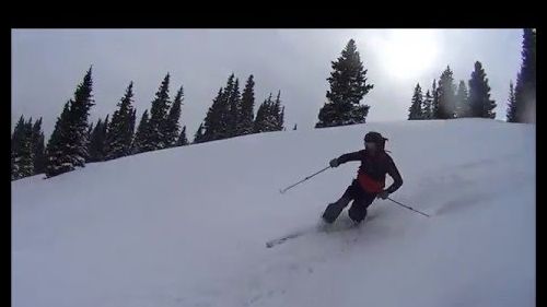 Red mountain pass backcountry