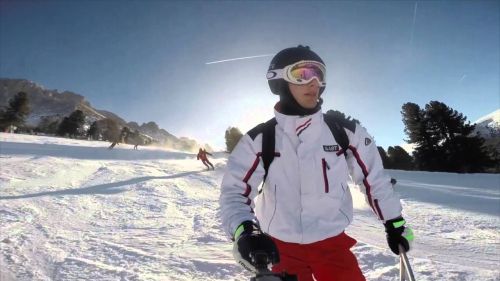 Skiing Val Gardena 2016