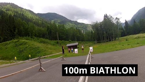 100m biathlon d'été - relevez le défi !
