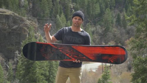 Nitro pantera mountain snowboard 2017 snowboard