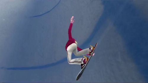 Snowboard party: julie just scored 1 155 929 pts at the bialowieza canal location. #snowparty