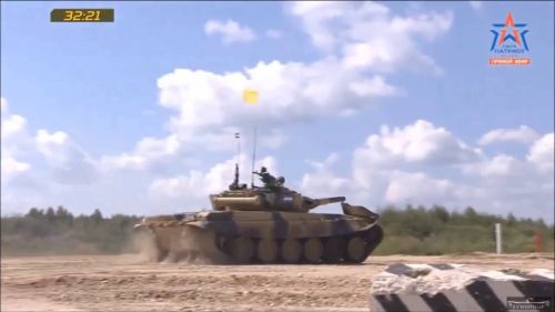 International army games  8-1-16 tank biathlon day 3 race 5