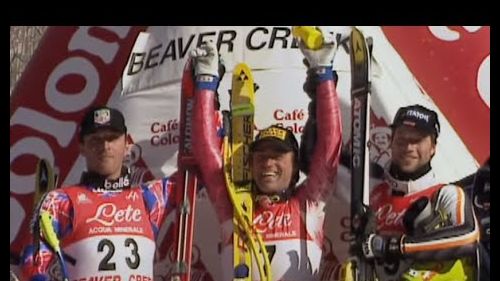 Kristian ghedina vince nel 1997 la prima discesa libera disputata sulla birds of pray