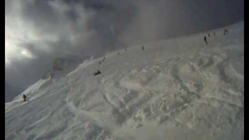 2009-12- snowboarding with Hugo