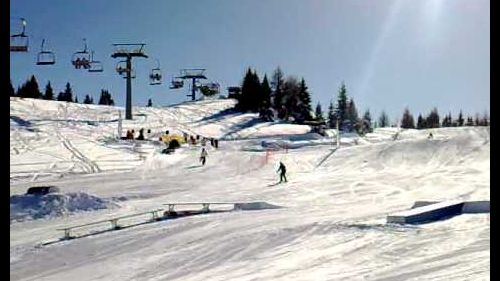 Snow park Folgaria IO Mirko Giulia e Simone