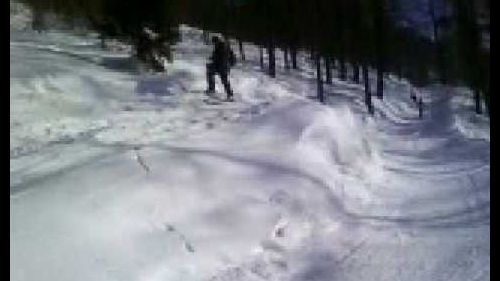 Sauze D,Oulx -Milky way -off the black run feb 2009