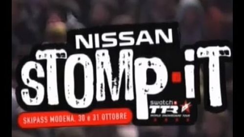 Snowboard final of the ttr nissan stomp it
