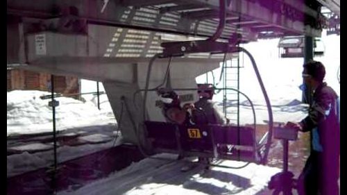 Ashish pal (bangladesh) che scia con la freewhite a sestrière! 2