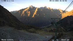 Arrivo seggiovia di Lizzola 1900 m.